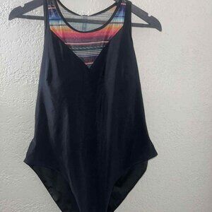 CRAZY TRAIN Creek Bed One Piece Swimsuit SIZE MEDIUM‎ NWT